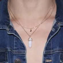 Женское Ожерелье чокер с Луной x291 ожерелье подвеской из