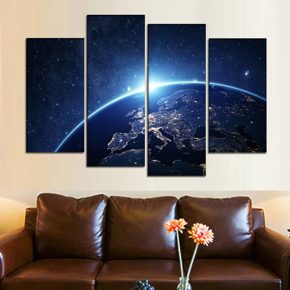 Canvas Wall Art Universe Scene with Planets, Stars and Galaxies in Outer Space Modern Home Decor Stretched Framed Ready to Hang
Canvas Wall Art Universe Scene with Planets, Stars and Galaxies in Outer Space Modern Home Decor Stretched Framed Ready to Hang