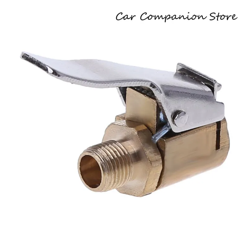 1PC Car Auto Brass 8mm Tyre Wheel Tire Air Chuck Inflator Pump Valve Clip Clamp Connector Adapter Car-styling
1PC Car Auto Brass 8mm Tyre Wheel Tire Air Chuck Inflator Pump Valve Clip Clamp Connector Adapter Car-styling