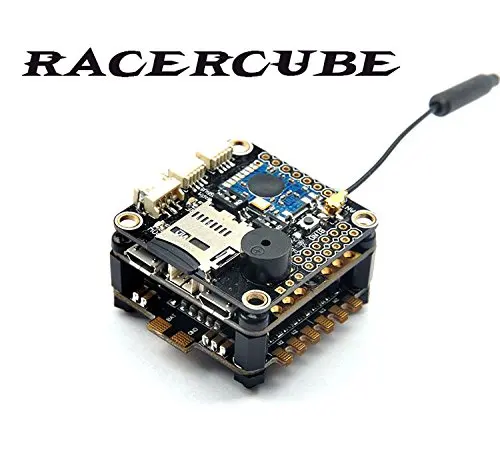 Контроллер полета RacerCube SP Racing F3 EVO встроенный 4 в 1 ESC PDB MWOSD Frsky 8CH PPM SBUS приемник