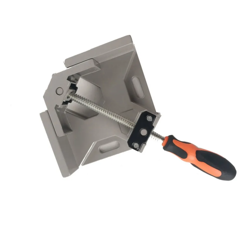 90 Degree Right Angle Clamp Aluminum Single Handle welding pipe Woodworking Frame Clip Folder Tool Welding Gussets Corner Clamp
90 Degree Right Angle Clamp Aluminum Single Handle welding pipe Woodworking Frame Clip Folder Tool Welding Gussets Corner Clamp
