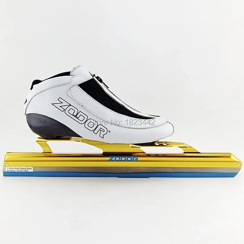 Ice Speed Skate ice ZODOR boot carbon long track skating shoesDislocation skate blade 380mm 410mm 430mm | Спорт и развлечения