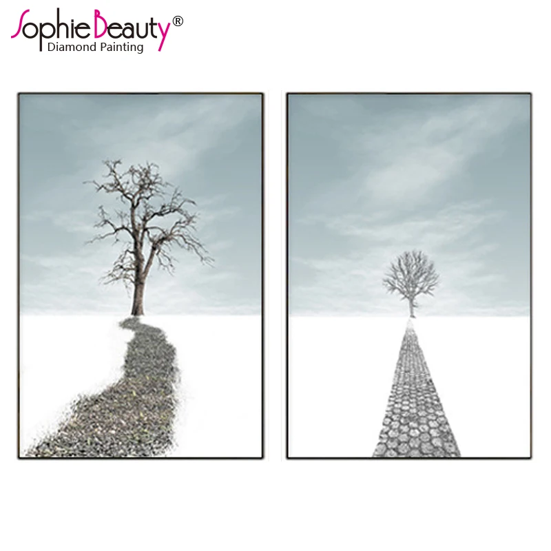 New Diy Diamond Painting Cross Stitch Europe Embroidery Kits Mosaic Crystal Path Tree Snow Needlework Arts
New Diy Diamond Painting Cross Stitch Europe Embroidery Kits Mosaic Crystal Path Tree Snow Needlework Arts