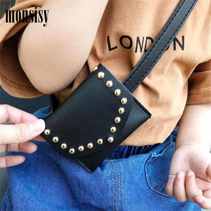 Monsisy Fashion Children Waist Bag Rivet PU Leather Waist Pack Kid Shoulder Bags Retro Baby Girl Boy Fanny Pouch Wallet Belt Bag
Monsisy Fashion Children Waist Bag Rivet PU Leather Waist Pack Kid Shoulder Bags Retro Baby Girl Boy Fanny Pouch Wallet Belt Bag