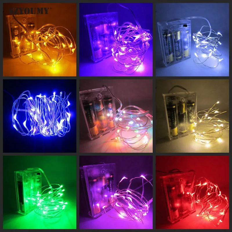 SZYOUMY AA Battery Operated 3M 30led Christmas Holiday Wedding Party Decoration Festi LED Copper Wire String Fairy Lights Lamps
SZYOUMY AA Battery Operated 3M 30led Christmas Holiday Wedding Party Decoration Festi LED Copper Wire String Fairy Lights Lamps