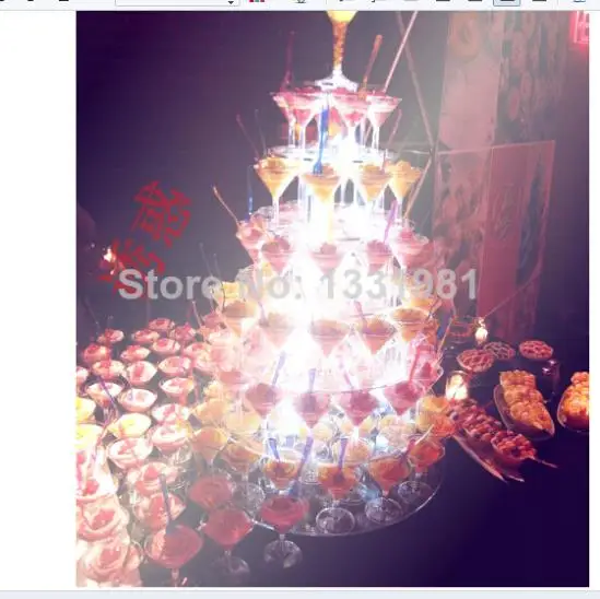Layer 7 round acrylic cake rack hotel wedding cake cups champagne european-style luxury acrylic cupcake stand decoration
Layer 7 round acrylic cake rack hotel wedding cake cups champagne european-style luxury acrylic cupcake stand decoration