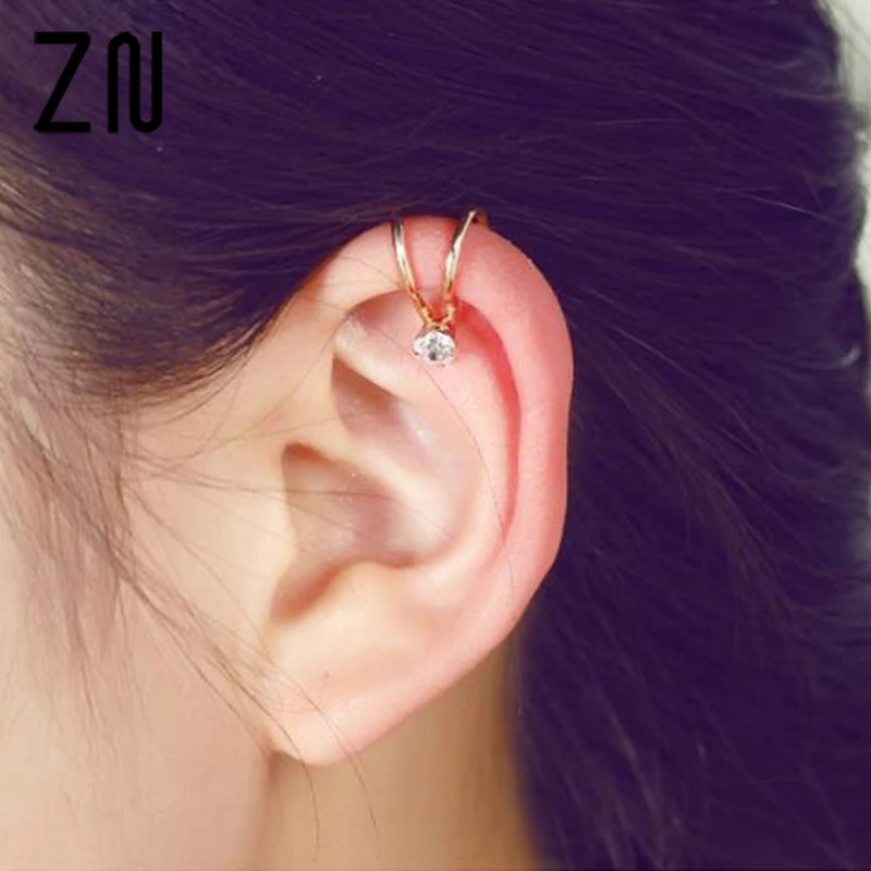 ZN Unisex Summer Style Crystal Tragus Ear Cuff Clip Earrings For Women Fashion Earing
ZN Unisex Summer Style Crystal Tragus Ear Cuff Clip Earrings For Women Fashion Earing