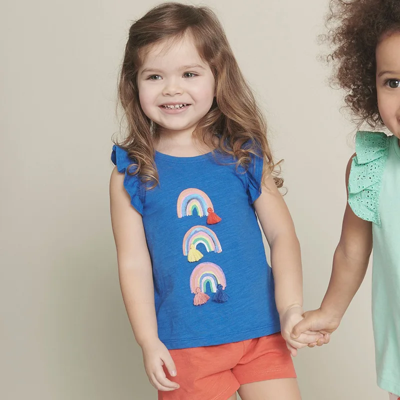 Babyinstar Summer Sleeveless T-shirt For Girls Tops Tees Baby Girls Clothes Kids T-shirt For Girls Toddler Children's Clothing
Babyinstar Summer Sleeveless T-shirt For Girls Tops Tees Baby Girls Clothes Kids T-shirt For Girls Toddler Children's Clothing