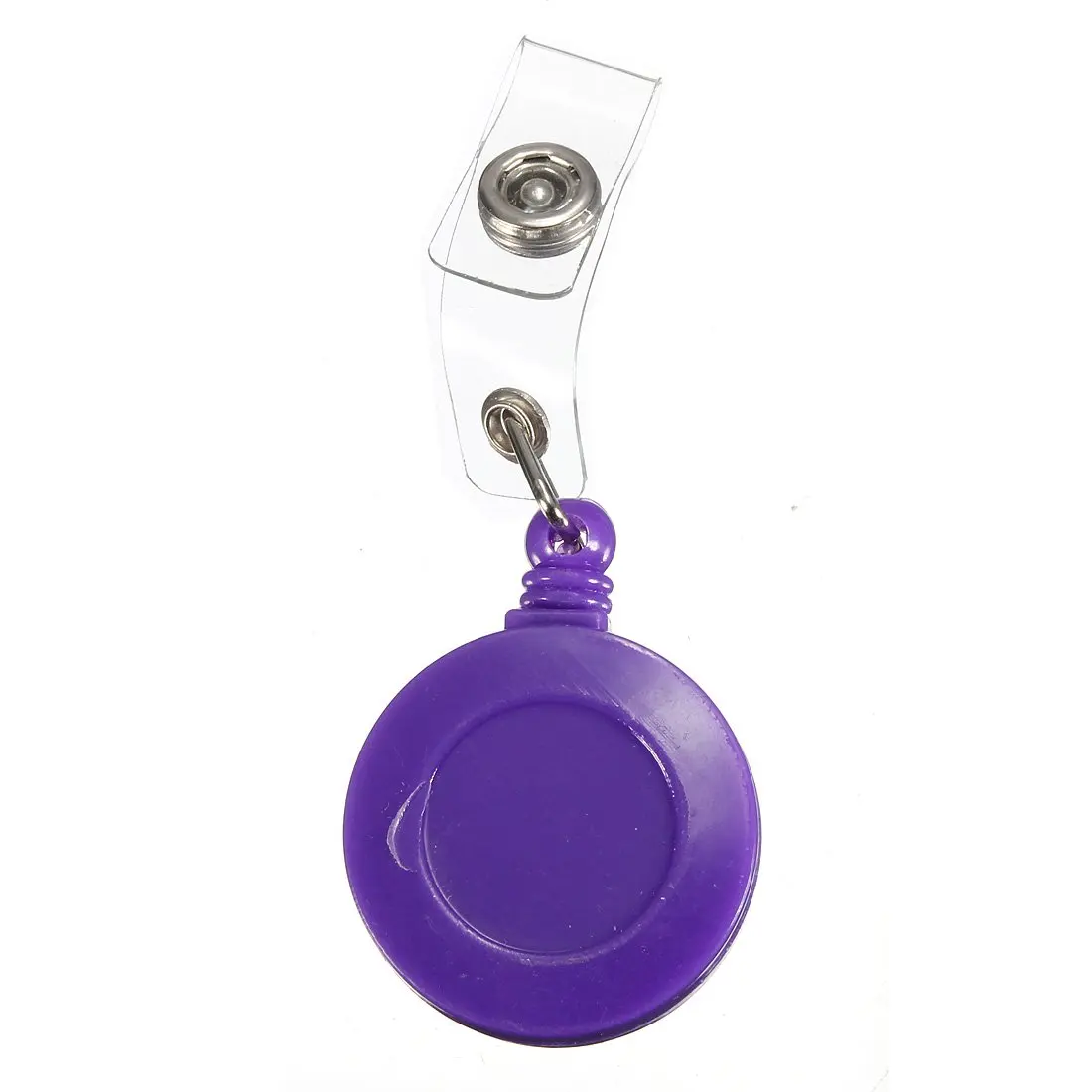SOSW-1 pcs Badge Holder Retractable Reel YOYO Clip Snap Button ID Card Key Purple 
SOSW-1 pcs Badge Holder Retractable Reel YOYO Clip Snap Button ID Card Key Purple