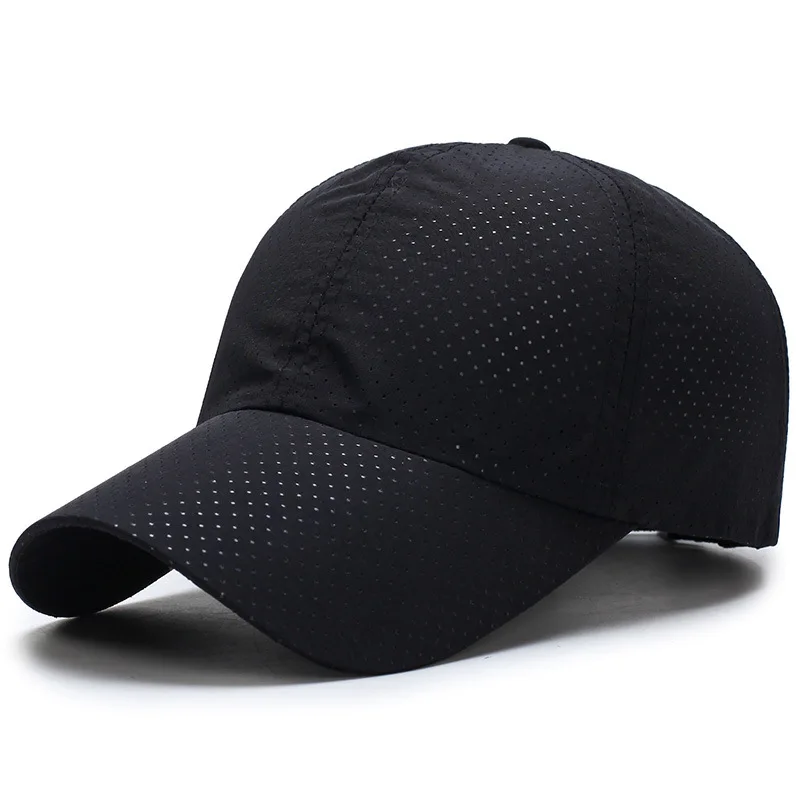 Ультратонкая быстросохнущая тканевая летняя кепка для бега женская и мужская