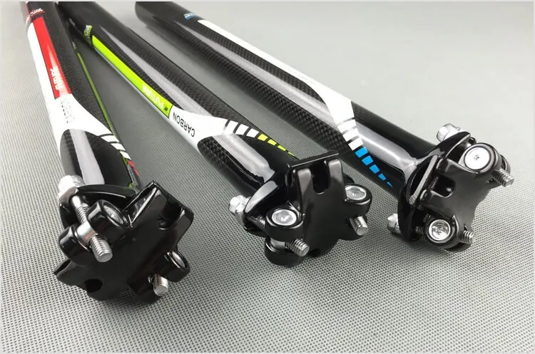 TOSEEK Full Carbon Fiber Seatpost 27.2/30.8/31.6mm*350/400mm MTB BMX Road Bike Seat Post Thickening Bicycle Seat Tube Color Logo
TOSEEK Full Carbon Fiber Seatpost 27.2/30.8/31.6mm*350/400mm MTB BMX Road Bike Seat Post Thickening Bicycle Seat Tube Color Logo