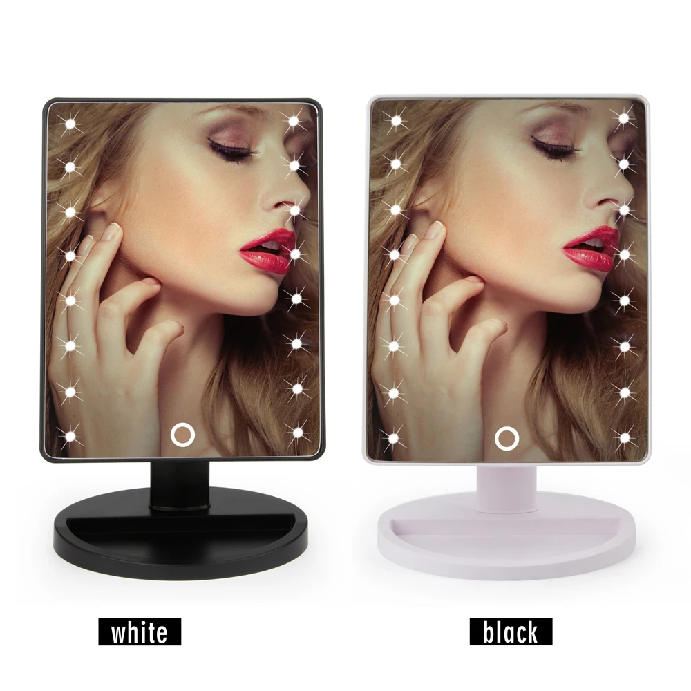 Фото Новое зеркало для макияжа с сенсорным экраном профессиональное косметическое