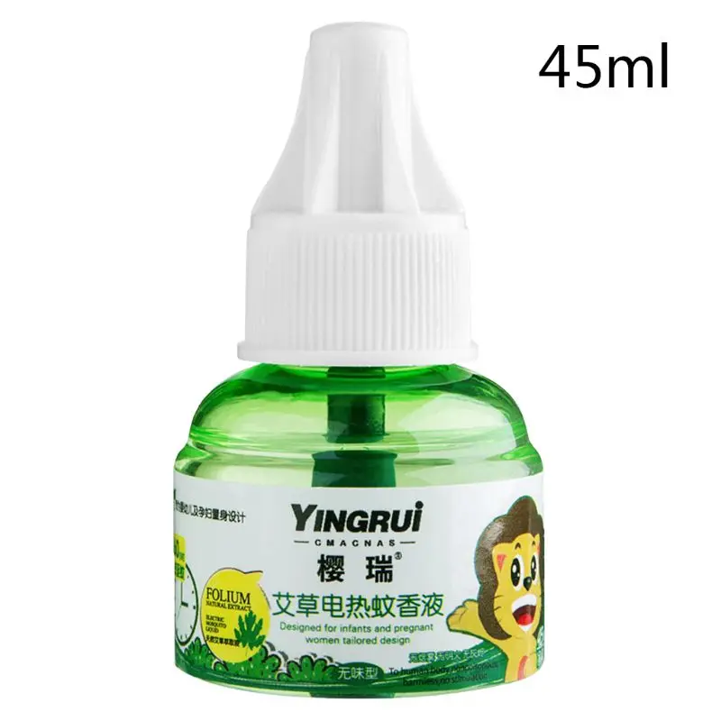 45ml Refillable Wormwood Extract Essential Oil Electric Mosquito Insect Repeller Replace Liquid Repellent Anti Fly Home Room
45ml Refillable Wormwood Extract Essential Oil Electric Mosquito Insect Repeller Replace Liquid Repellent Anti Fly Home Room