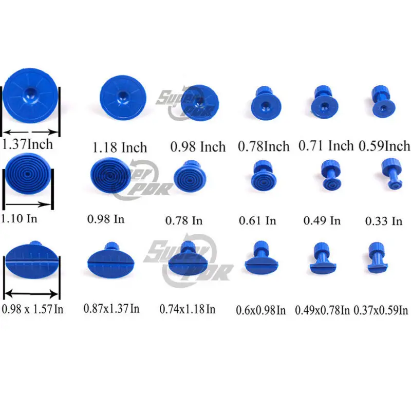 High Quality PDR Dent Repair Tools 10pc red tabs 18pc blue tabs 5pc blue tabs Dent Damage Repair Tools
High Quality PDR Dent Repair Tools 10pc red tabs 18pc blue tabs 5pc blue tabs Dent Damage Repair Tools