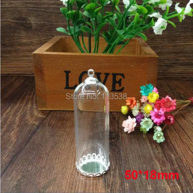 SLAE Free ship!! 10sets silver 50*18mm glass globe & base & cap set glass bottle vial pendant DIY glass necklace pandent
SLAE Free ship!! 10sets silver 50*18mm glass globe & base & cap set glass bottle vial pendant DIY glass necklace pandent