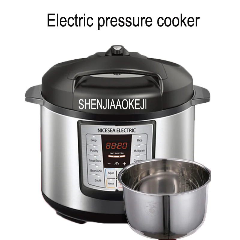 

110V 5L Home Electric pressure cooker Double bile intelligent household electric cooking machine Electric rice cooker 1pc