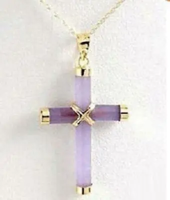 Hot sale Free Shipping 5 pcs >>>>>>Beautiful Purple stone Cross Pendant Necklace 17"
Hot sale Free Shipping 5 pcs >>>>>>Beautiful Purple stone Cross Pendant Necklace 17"