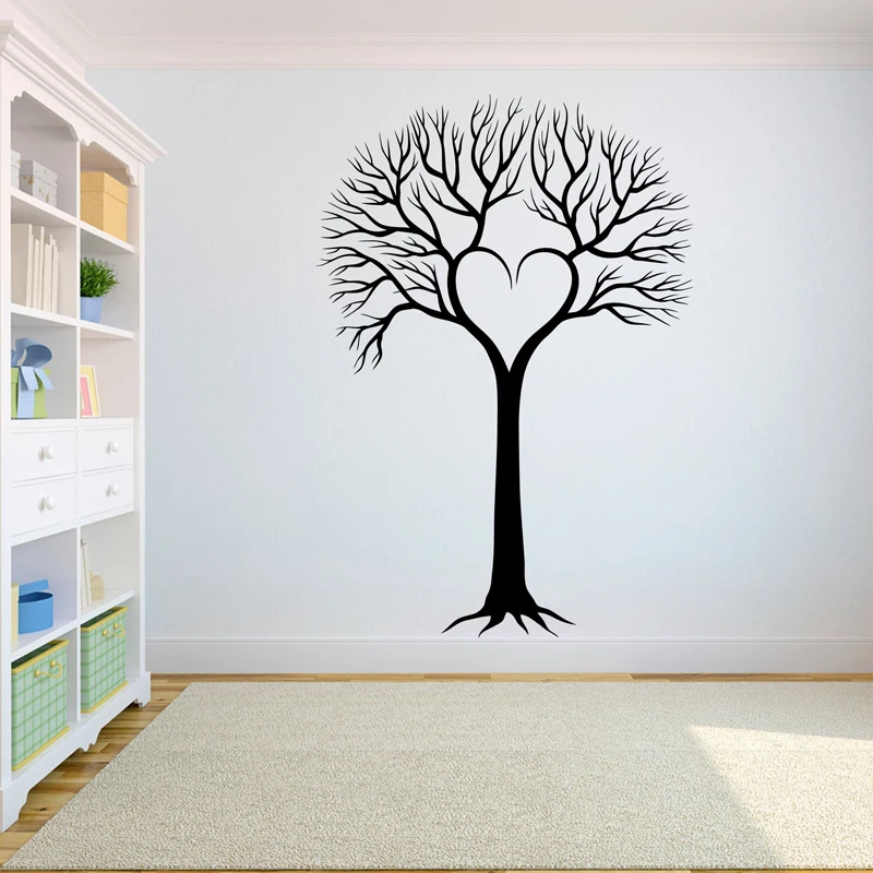 Tree Wall Decal Sticker Bedroom tree of life roots birds flying away home decor yoga studiodecor Heart-Shaped branches A7-018
Tree Wall Decal Sticker Bedroom tree of life roots birds flying away home decor yoga studiodecor Heart-Shaped branches A7-018