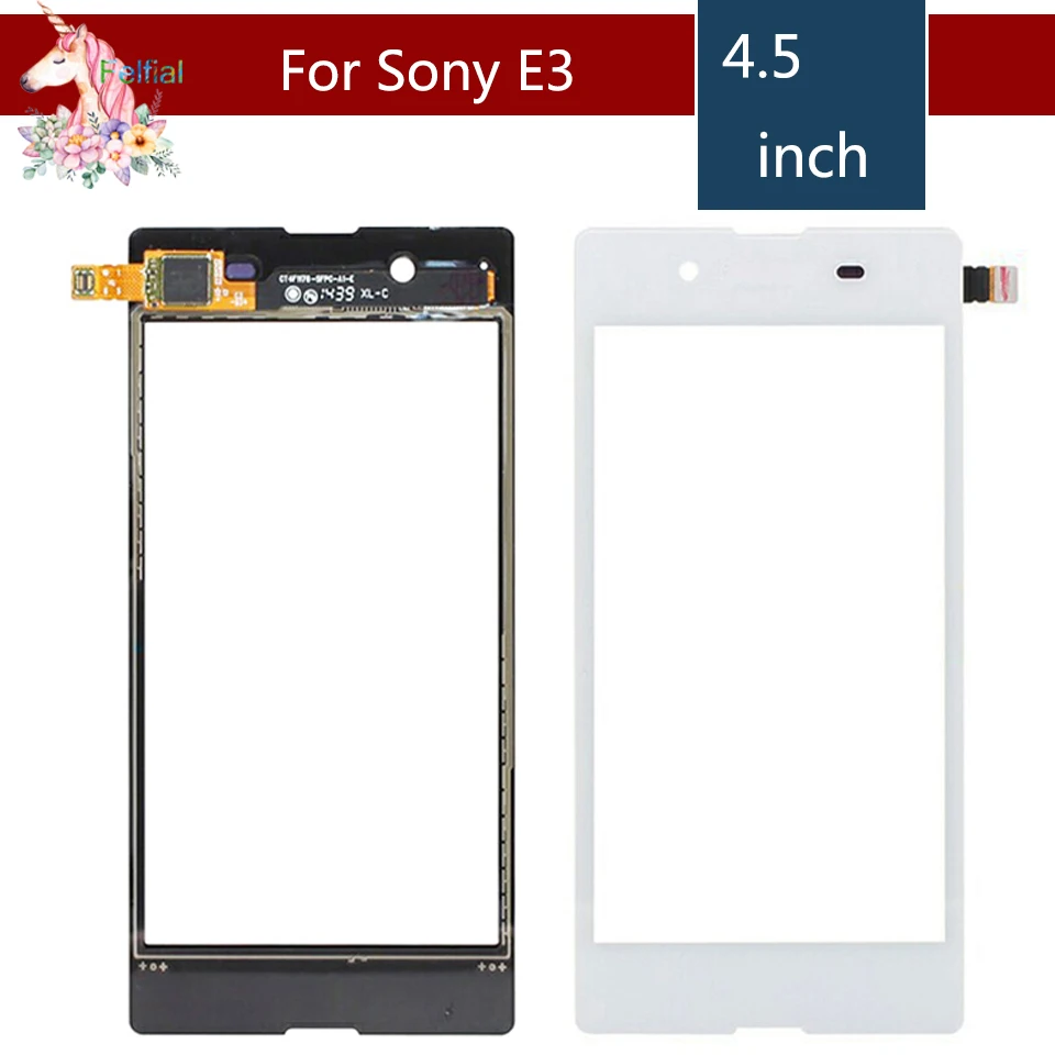 4.5" For Sony Xperia E3 D2203 D2206 LCD Touch Screen Digitizer Sensor Outer Glass Lens Panel Replacement
4.5" For Sony Xperia E3 D2203 D2206 LCD Touch Screen Digitizer Sensor Outer Glass Lens Panel Replacement