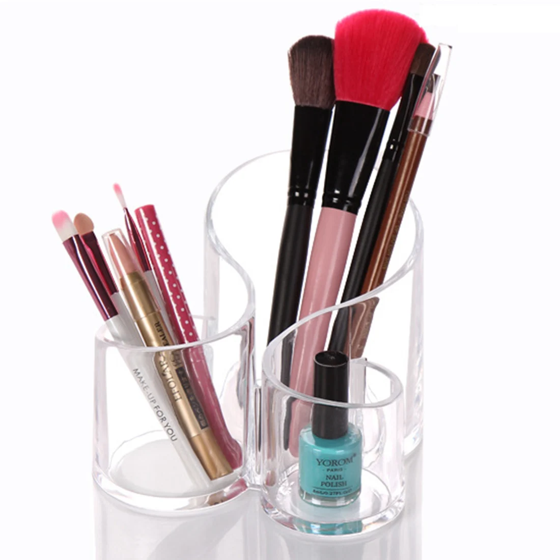 Special Design Clear Acrylic Makeup Pen Organizer Brushes Holder Cosmetic Storage Box C124
Special Design Clear Acrylic Makeup Pen Organizer Brushes Holder Cosmetic Storage Box C124