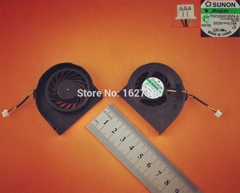 New Laptop Cooling Fan For IBM ThinkPad X200S X200T(3 pins,3 holes,version 2) PN:GC055010VH-A GB0506PGV1-A
New Laptop Cooling Fan For IBM ThinkPad X200S X200T(3 pins,3 holes,version 2) PN:GC055010VH-A GB0506PGV1-A