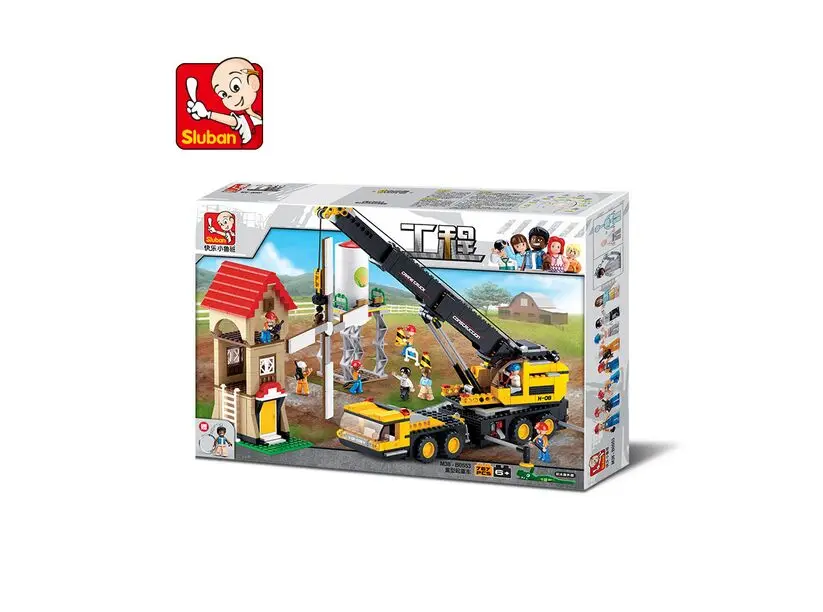Hot Sell City Crane Building Blocks Sets Model 767pcs Educational DIY Bricks kids Toys For Children duplo oyuncak
Hot Sell City Crane Building Blocks Sets Model 767pcs Educational DIY Bricks kids Toys For Children duplo oyuncak