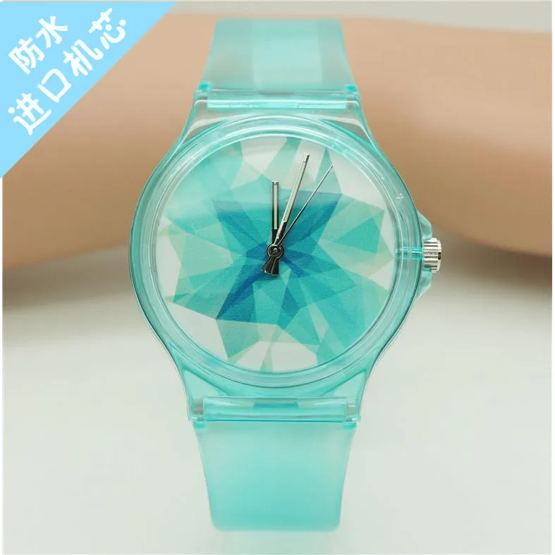 New Fashion Luxury Simple Mini Women Girls Water Resistant Watch Waterproof Blue Transparent Candy Jelly For Children Watch
New Fashion Luxury Simple Mini Women Girls Water Resistant Watch Waterproof Blue Transparent Candy Jelly For Children Watch