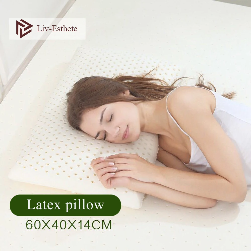 Liv-Esthete Sleep Natural Latex Pillow Massage Pillows Orthopedic Pillow kussens Oreiller Almohada Cervical Memory Pillow
Liv-Esthete Sleep Natural Latex Pillow Massage Pillows Orthopedic Pillow kussens Oreiller Almohada Cervical Memory Pillow