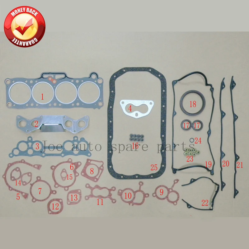 Полный комплект прокладок двигателя FE (8 в) F804 для Kia Sportage / Mazda E2000 2.0L 94-03 Asia rockta 1.8L 1989-99 50163300
Полный комплект прокладок двигателя FE (8 в) F804 для Kia Sportage / Mazda E2000 2.0L 94-03 Asia rockta 1.8L 1989-99 50163300