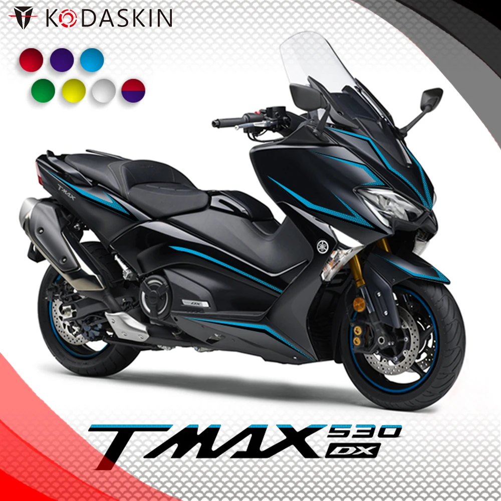 KODASKIN мотоцикл 2D стикер тела обтекатель наклейка эмблема для Yamaha TMAX530 TMAX530DX TMAX530SX