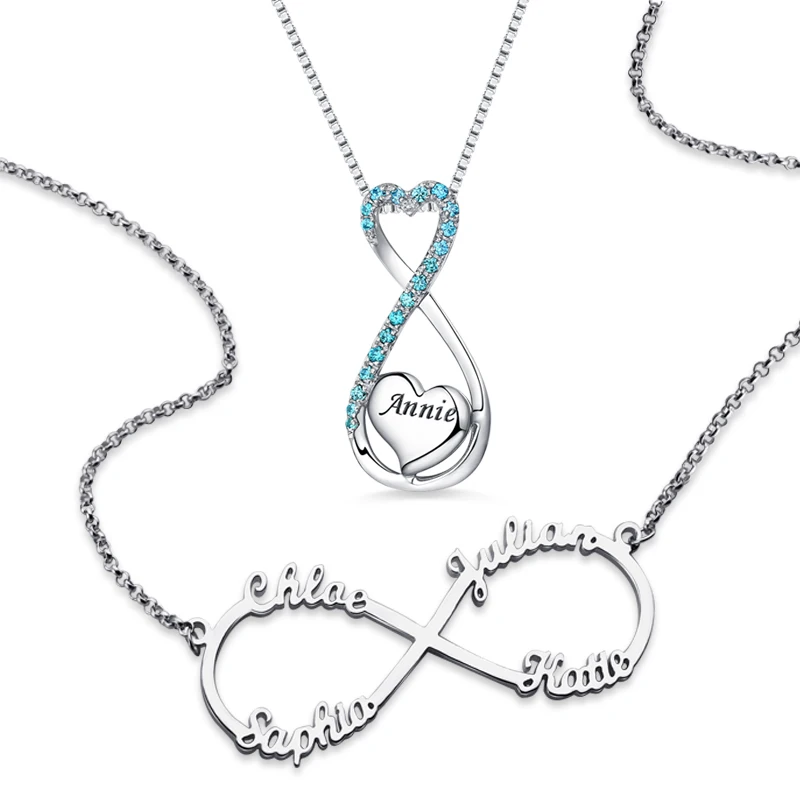 AILIN Exquisitely Women Infinity Necklace Jewelry For Her Name Infinity Necklace For Lady Gifts Female Trendy Pendant
AILIN Exquisitely Women Infinity Necklace Jewelry For Her Name Infinity Necklace For Lady Gifts Female Trendy Pendant