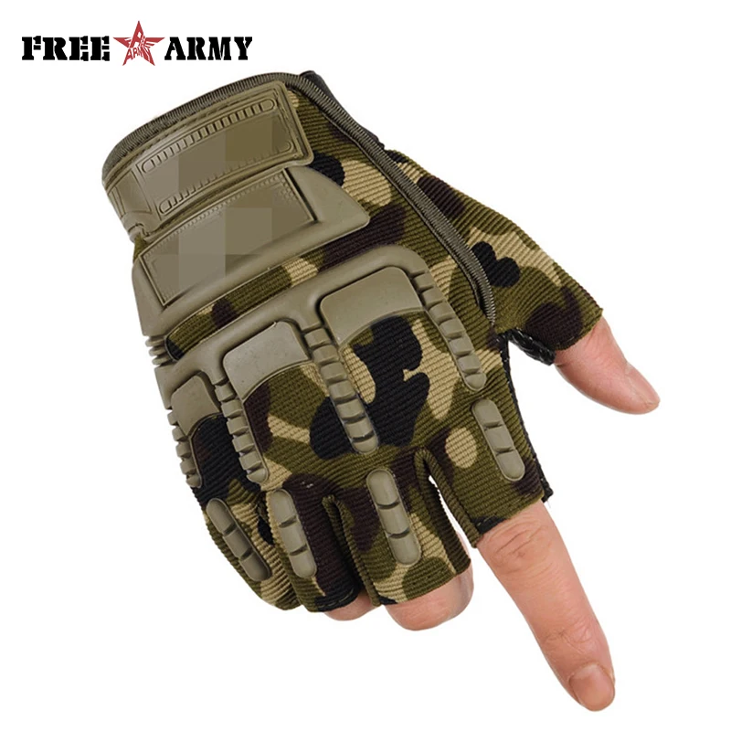 Tactical Half Finger Military Gloves Men's Outdoor Training Sports Protection Gloves Riding Hiking Non-slip Breathable ST-001
Tactical Half Finger Military Gloves Men's Outdoor Training Sports Protection Gloves Riding Hiking Non-slip Breathable ST-001