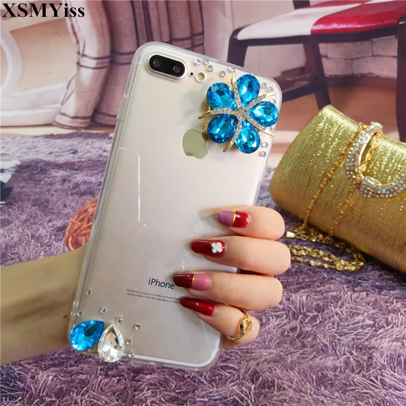 Luxury Bling Crystal Diamond Flower Clear Back Rhinestone Phone Case Cover For iPhone 11 12 13 Pro Max X XXS MAX 7 8 6 6s plus
Luxury Bling Crystal Diamond Flower Clear Back Rhinestone Phone Case Cover For iPhone 11 12 13 Pro Max X XXS MAX 7 8 6 6s plus
