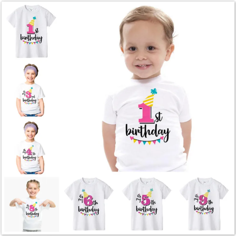 1-12 Years Birthday Present Christmas Baby Boys T Shirt Girls Cotton T-Shirt Children Clothing Tee Clothes Costume For Kids Tops
1-12 Years Birthday Present Christmas Baby Boys T Shirt Girls Cotton T-Shirt Children Clothing Tee Clothes Costume For Kids Tops