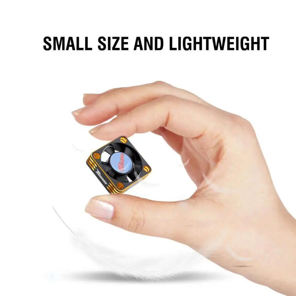 SURPASS HOBBY Metal Motor Cooling Fan RC Car Accessory 28000RPM Heat Dissipation Cooling Fan for 540 Brushless Motor Small size
SURPASS HOBBY Metal Motor Cooling Fan RC Car Accessory 28000RPM Heat Dissipation Cooling Fan for 540 Brushless Motor Small size