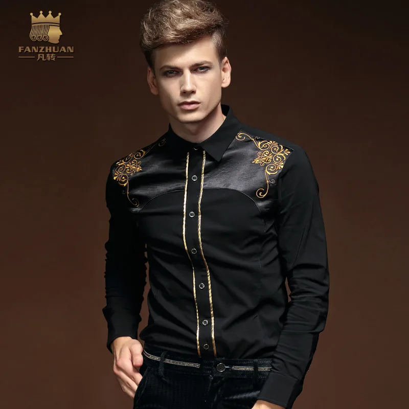 Free Shipping New male long sleeved shirt men's fashion casual simple embroidery stitching Cotton Mens slim shirt 14289 on sale
Free Shipping New male long sleeved shirt men's fashion casual simple embroidery stitching Cotton Mens slim shirt 14289 on sale