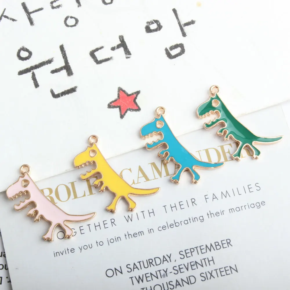 20pcs/lot Cute Cartoon Dinosaur Enamel Charms for Earring Drop Oil Animal Rabbit Tag for Jewelry DIY Accessories Pendant
20pcs/lot Cute Cartoon Dinosaur Enamel Charms for Earring Drop Oil Animal Rabbit Tag for Jewelry DIY Accessories Pendant