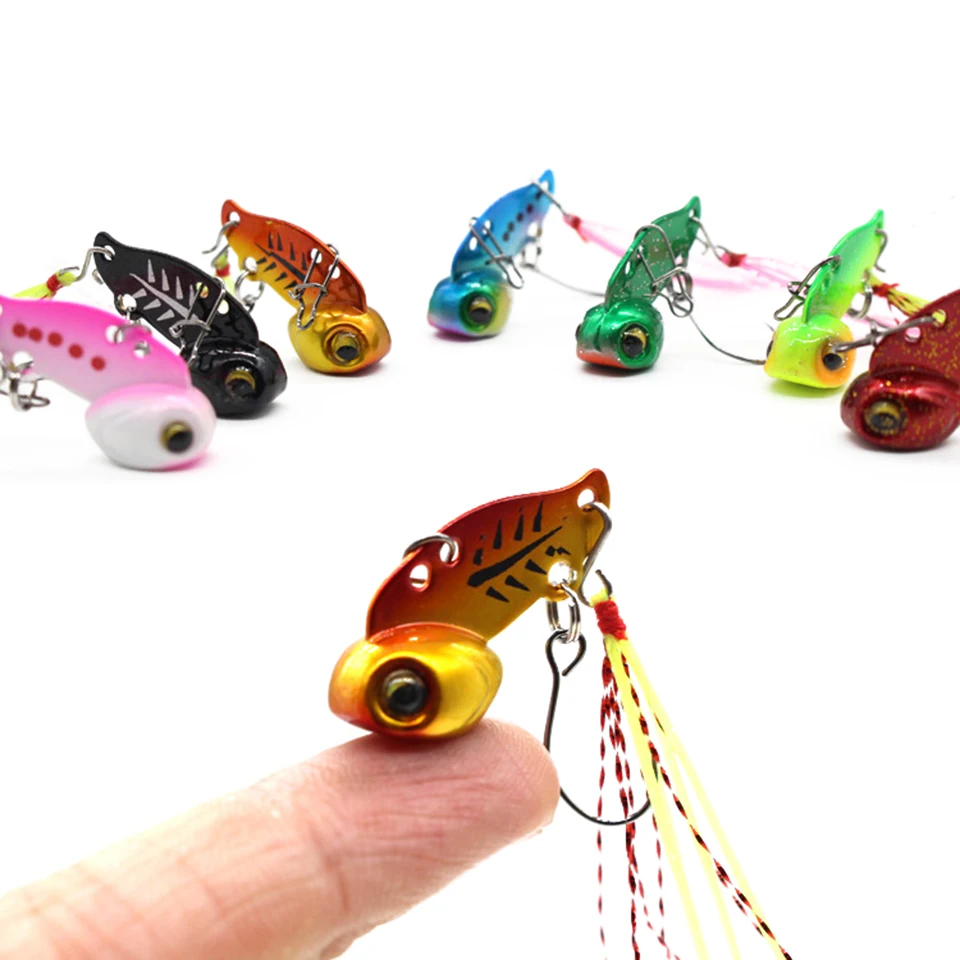 1PCS Mini VIB Fishing Lure Lead Copper Metal Lures Hard Bait 3g/6g Artificial Freshwater Bait Fishing Tackle
1PCS Mini VIB Fishing Lure Lead Copper Metal Lures Hard Bait 3g/6g Artificial Freshwater Bait Fishing Tackle