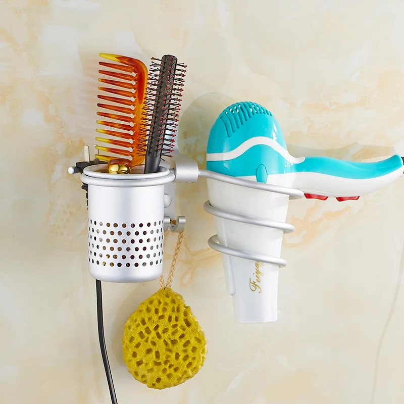 Dryer Holder With Cup Households Rack Hair Blow Dryer Shelf Metal Wall Mount Bathroom Accessories Gold Hair Dryer Rack
Dryer Holder With Cup Households Rack Hair Blow Dryer Shelf Metal Wall Mount Bathroom Accessories Gold Hair Dryer Rack