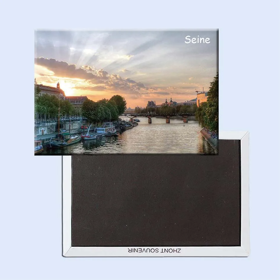 

SOUVEMAG Seine-Paris Travel Picture Refrigerator Magnets 21185,Souvenirs of Worldwide Tourist Landscape