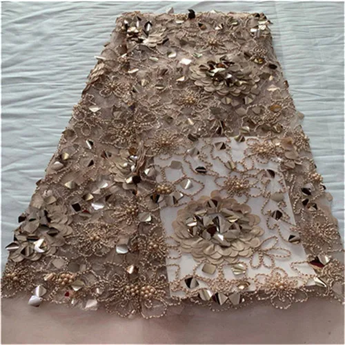Latest Nigerian Tulle Lace sequins French Net Beaded 3D Flower Lace Fabric For Nigerian Wedding Embroidery African Lace Fabric
Latest Nigerian Tulle Lace sequins French Net Beaded 3D Flower Lace Fabric For Nigerian Wedding Embroidery African Lace Fabric