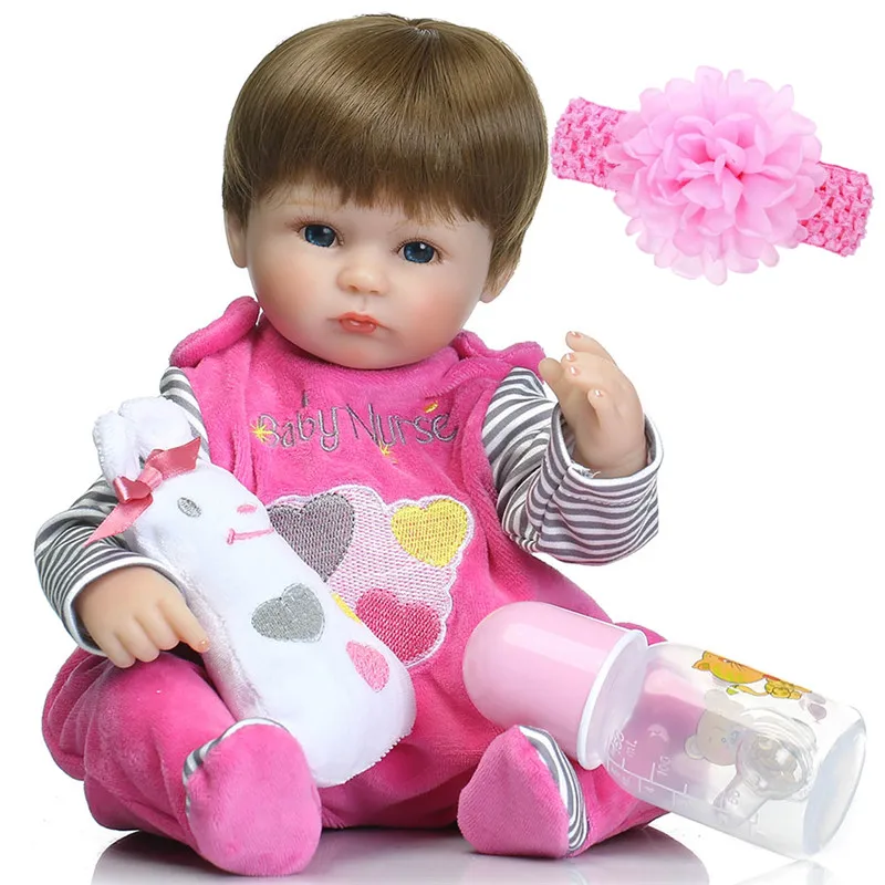Bebes Reborn l.o.l dolls 18"42cm silicone reborn baby doll vinyl newborn babies alive girl princess doll gift for child
Bebes Reborn l.o.l dolls 18"42cm silicone reborn baby doll vinyl newborn babies alive girl princess doll gift for child