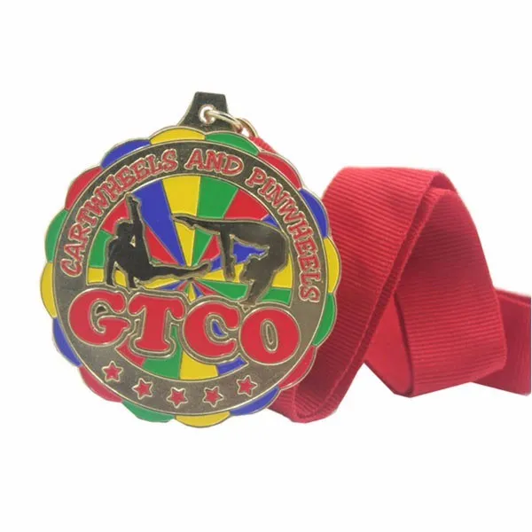 Factory Price Metal Gymnastics Medal with Ribbon cheap custom sports medals with ribbons
Factory Price Metal Gymnastics Medal with Ribbon cheap custom sports medals with ribbons