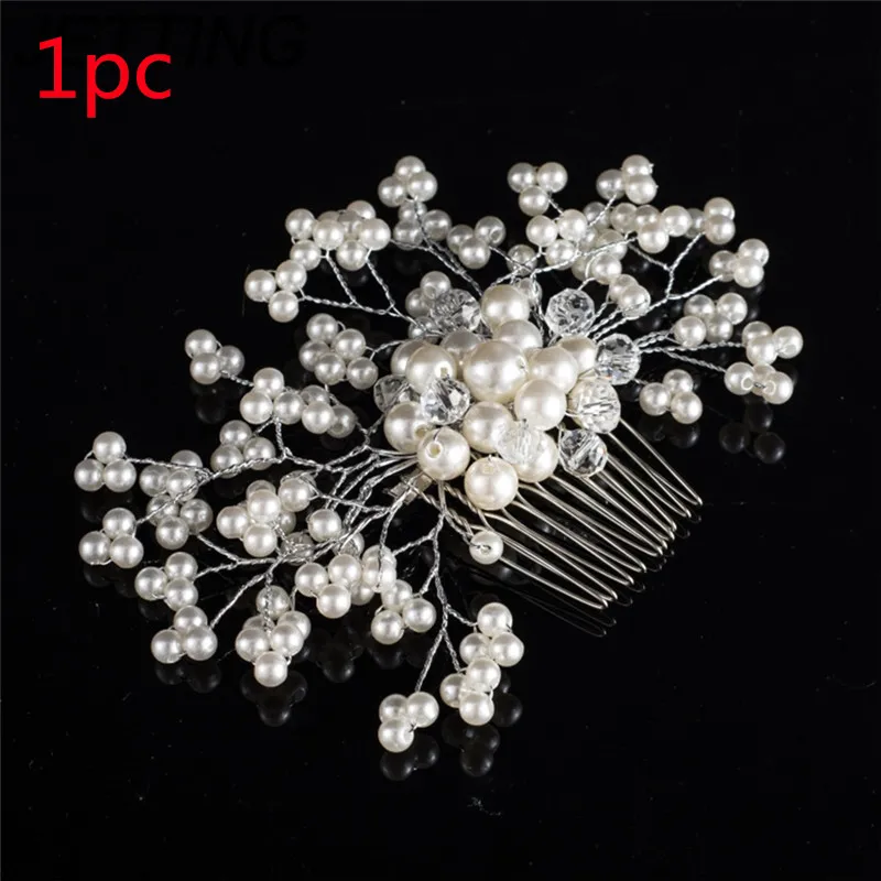 NEW Fashion Flower Bridal Hair Comb Headpiece Crystal Pearl Wedding Comb For Bridesmaid Hair Styling Tool
NEW Fashion Flower Bridal Hair Comb Headpiece Crystal Pearl Wedding Comb For Bridesmaid Hair Styling Tool