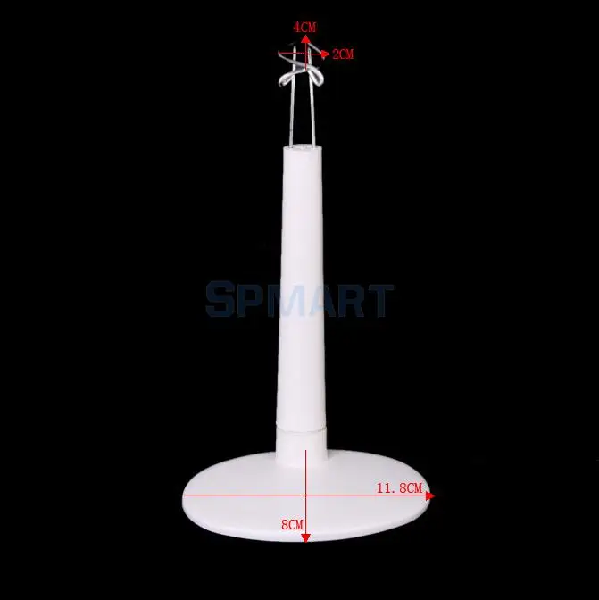 Регулируемая Белая Подставка для куклы SPMART 8 7 13 4 дюйма|doll stand|stand doll4 doll |
