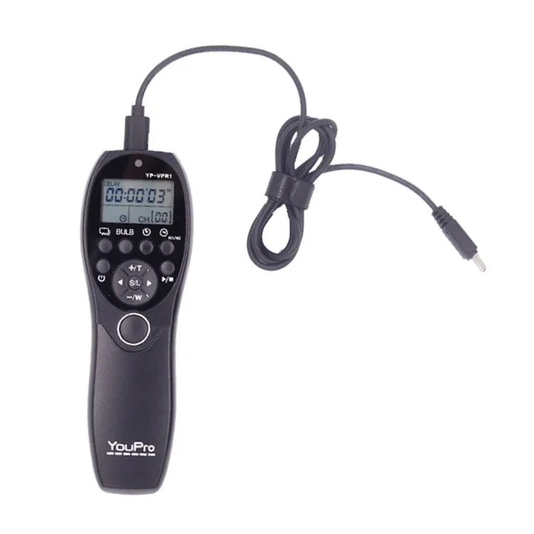 Free shipping YouPro YP-VPR1 Video Wired Timer Shutter Release Remote Control LCD Display for Sony DSLR Camera Camcorder
Free shipping YouPro YP-VPR1 Video Wired Timer Shutter Release Remote Control LCD Display for Sony DSLR Camera Camcorder