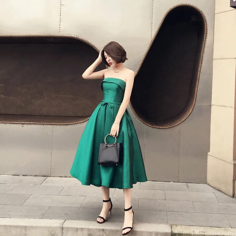 In Stock Short Evening Dresses Prom Gown Bruidsmeisjes Jurk Short Off The Shoulder Tea Length Dress Taffeta Party Dress 0106A
In Stock Short Evening Dresses Prom Gown Bruidsmeisjes Jurk Short Off The Shoulder Tea Length Dress Taffeta Party Dress 0106A