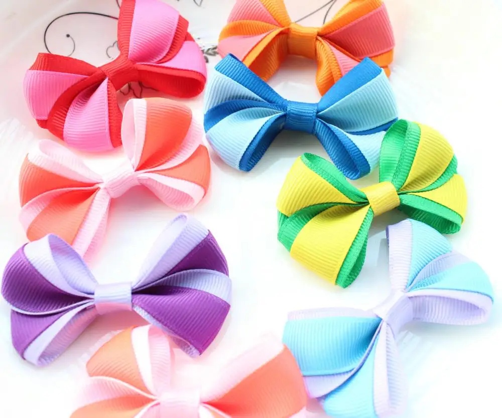 80pcs medium size 2 tones Grosgrain ribbon Bows Set 2.5 Inch Hair Bows for Girls, Toddlers, Boutique deco
80pcs medium size 2 tones Grosgrain ribbon Bows Set 2.5 Inch Hair Bows for Girls, Toddlers, Boutique deco