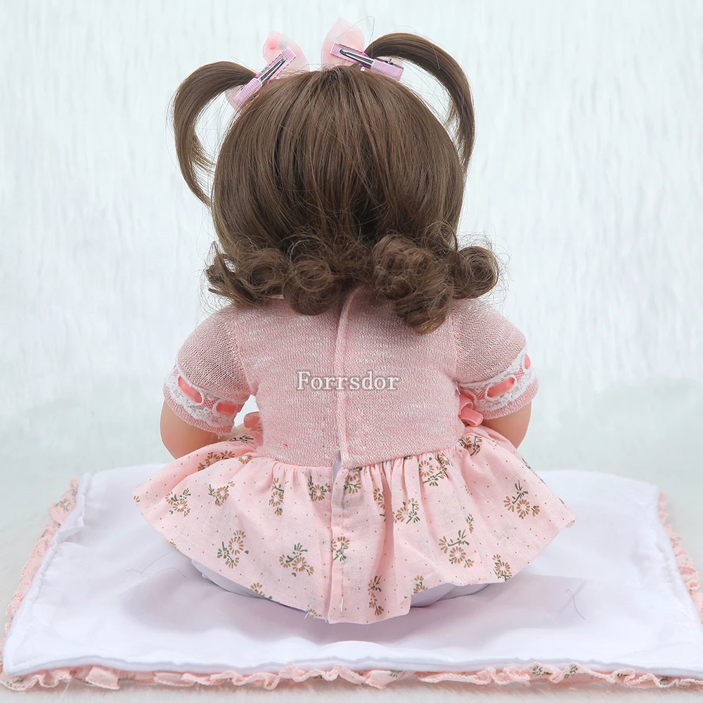 New42 cm cuerpo de algodn realista recin nacido beb nia mejores nios hora de acostarse playmate Orange princess dress and B
New42 cm cuerpo de algodn realista recin nacido beb nia mejores nios hora de acostarse playmate Orange princess dress and B
