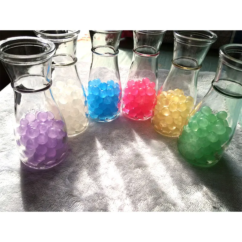 New 1000pc 3-3.5mm Mix Pearl Crystal Soil Mud Ball Hydrogel Gel Jelly Orbiz Growing in Water Beads Flower Wedding Decorative Toy
New 1000pc 3-3.5mm Mix Pearl Crystal Soil Mud Ball Hydrogel Gel Jelly Orbiz Growing in Water Beads Flower Wedding Decorative Toy